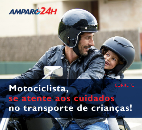 Regras e dicas importantes para transportar crianças em motos » Grupo  Berimbau